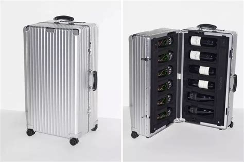 rimowa's 12 bottle suitcase.